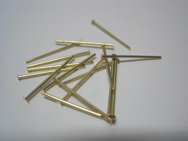 Metalne komponente-Igle za nakit 19mm